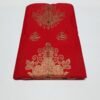 Katan Baby Saree For Girl - Red