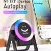 ZF18 Sensor Bluetooth Speaker and Mobile Holder Black Color